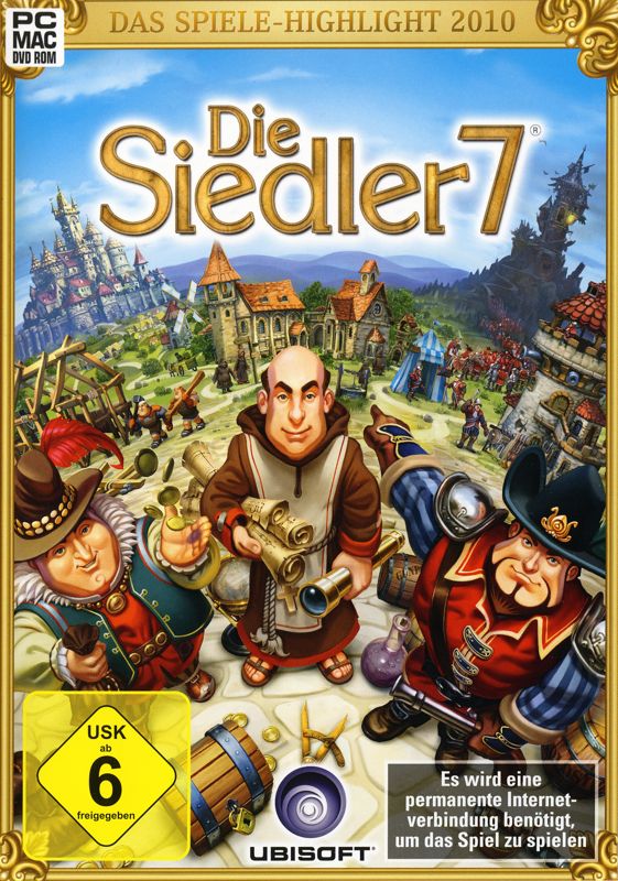 Front Cover for The Settlers 7: Paths to a Kingdom (Macintosh and Windows)