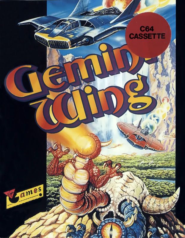 Front Cover for Gemini Wing (Commodore 64)