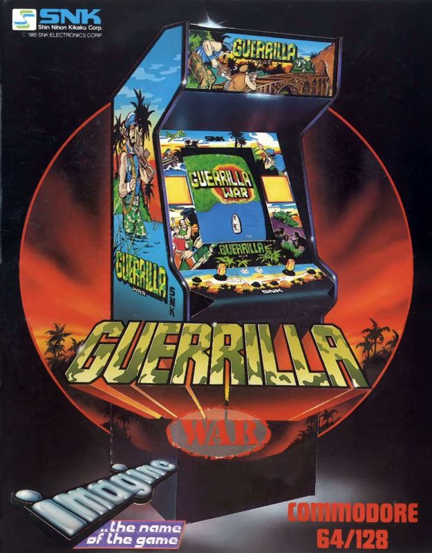 Front Cover for Guerrilla War (Commodore 64)