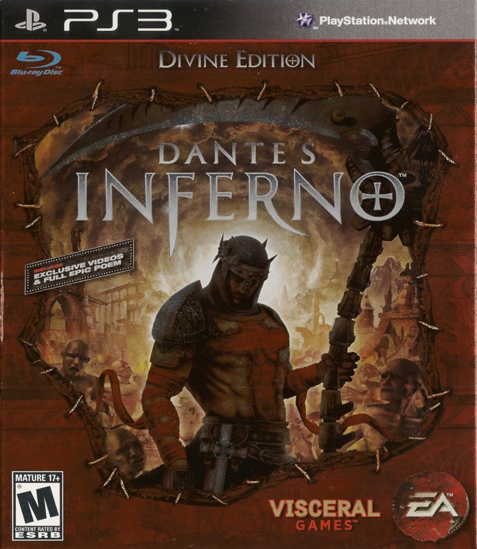 Dante's Inferno PlayStation 3 Box Art Cover by Joeseye