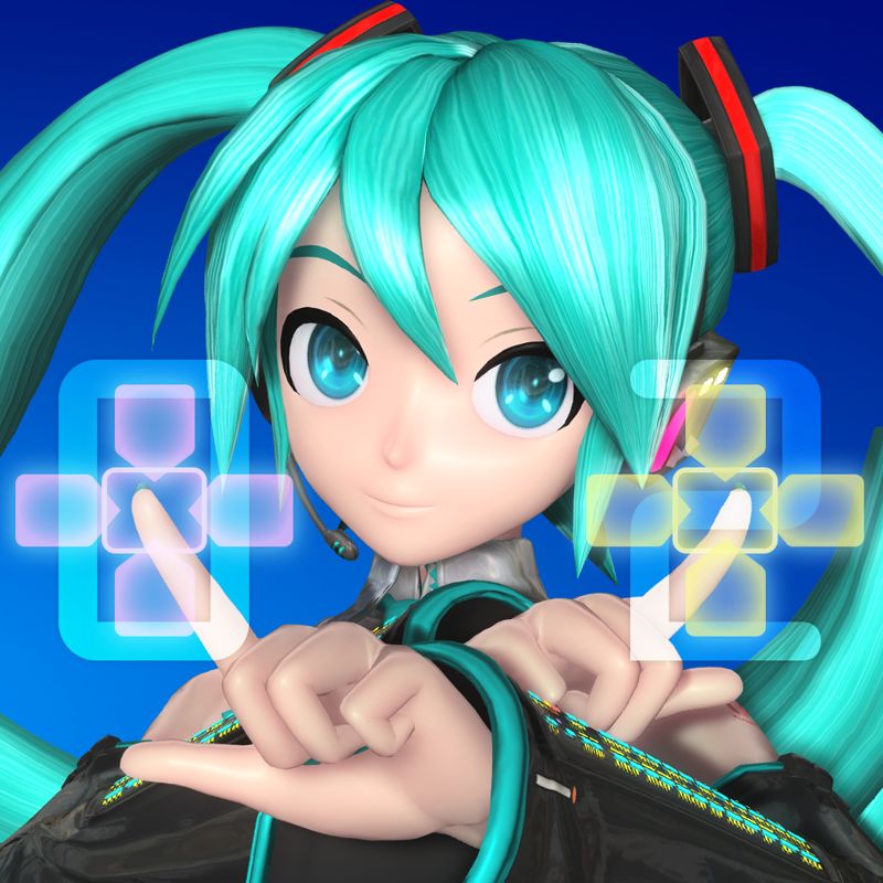 Front Cover for Miku Flick/02 (iPad and iPhone)