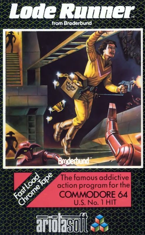 Front Cover for Lode Runner (Commodore 64)