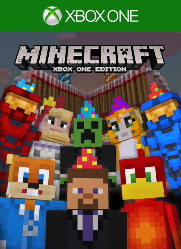 Recreatie Wees tevreden kunst Minecraft: Xbox One Edition - 2nd Birthday Skin Pack - MobyGames