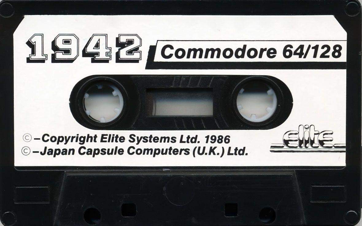 Media for 1942 (Commodore 64) (Tape release)