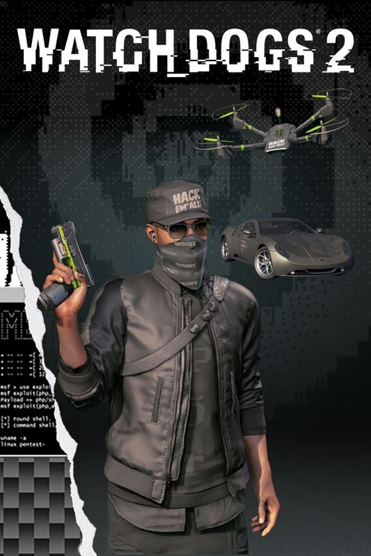 Front Cover for Watch_Dogs 2: Black Hat Pack (Xbox One) (download release)