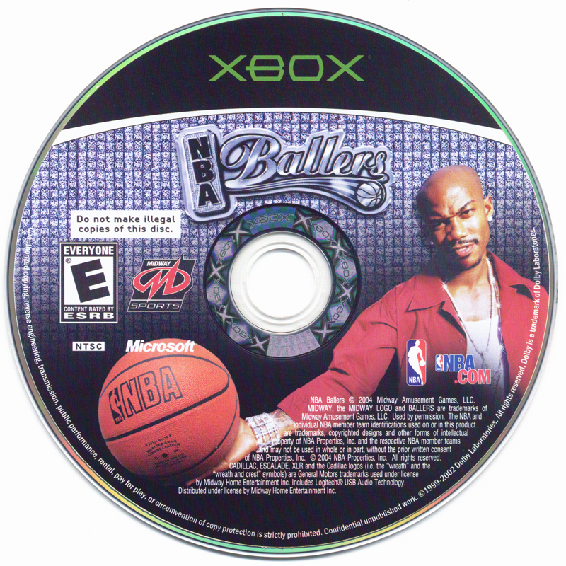 Media for NBA Ballers (Xbox)