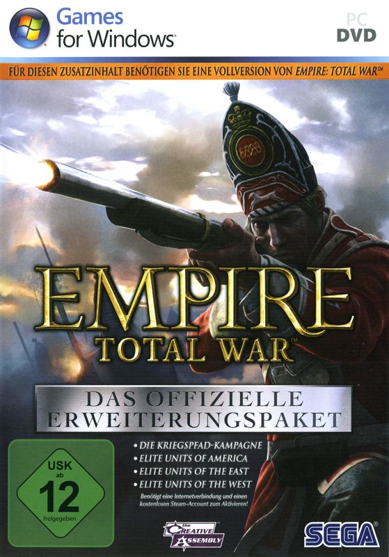 Front Cover for Empire: Total War - Downloadable Content Pack (Windows)