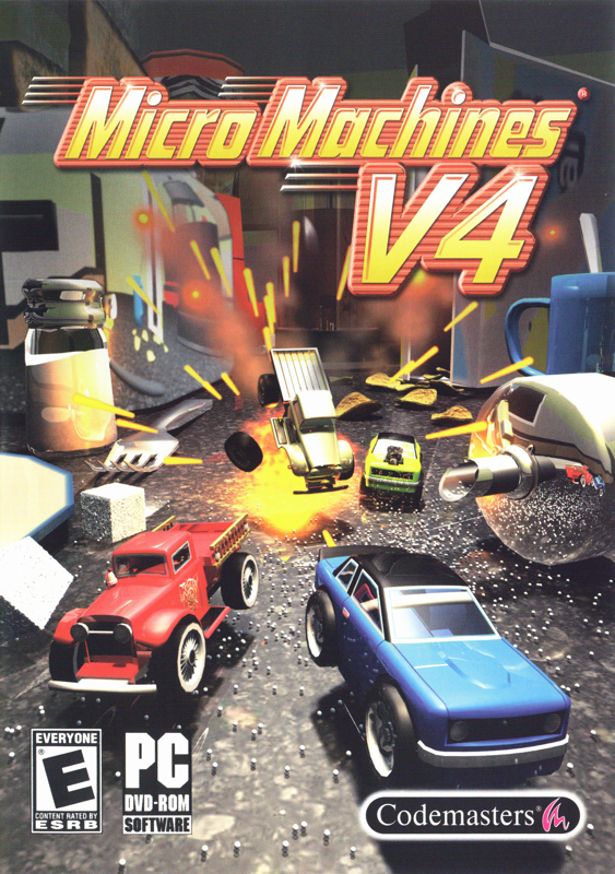 Front Cover for Micro Machines V4 (Windows)