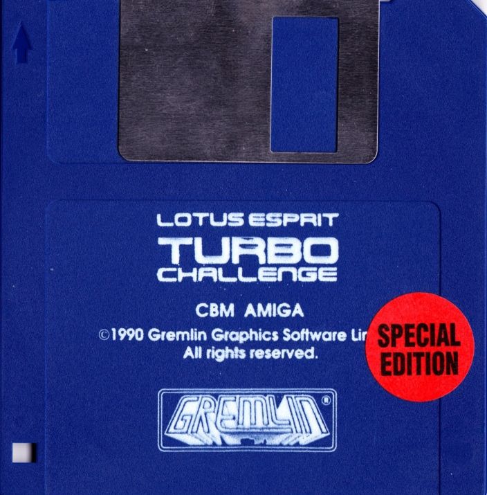 Media for Lotus Esprit Turbo Challenge (Amiga)