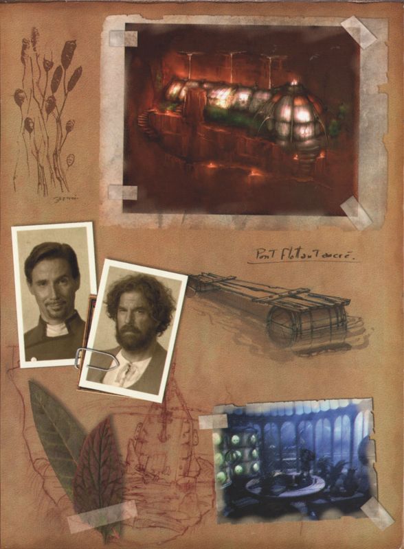 Inside Cover for Myst IV: Revelation (Collector's Edition) (Macintosh and Windows): Left Flap