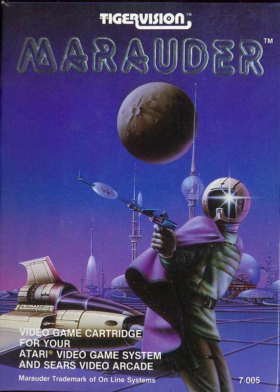 Front Cover for Marauder (Atari 2600)