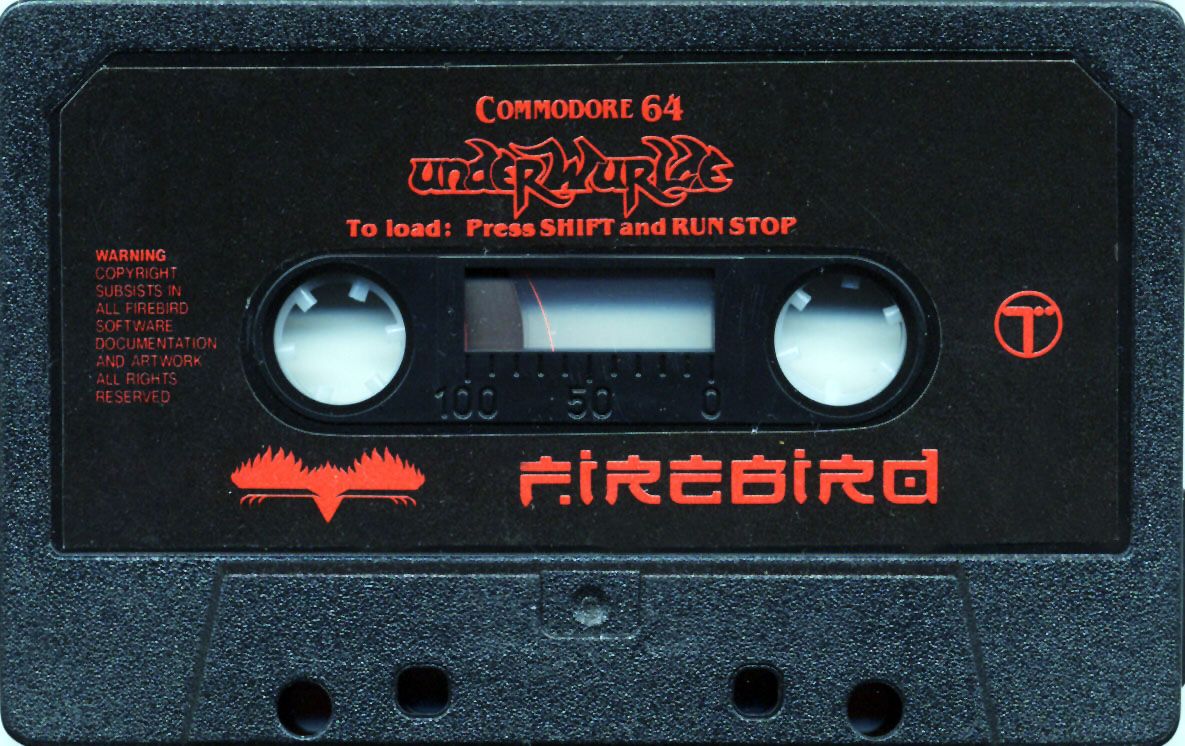 Media for Underwurlde (Commodore 64)
