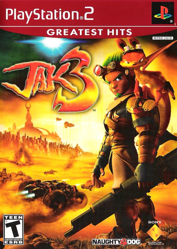 Front Cover for Jak 3 (PlayStation 2) (Greatest Hits release)