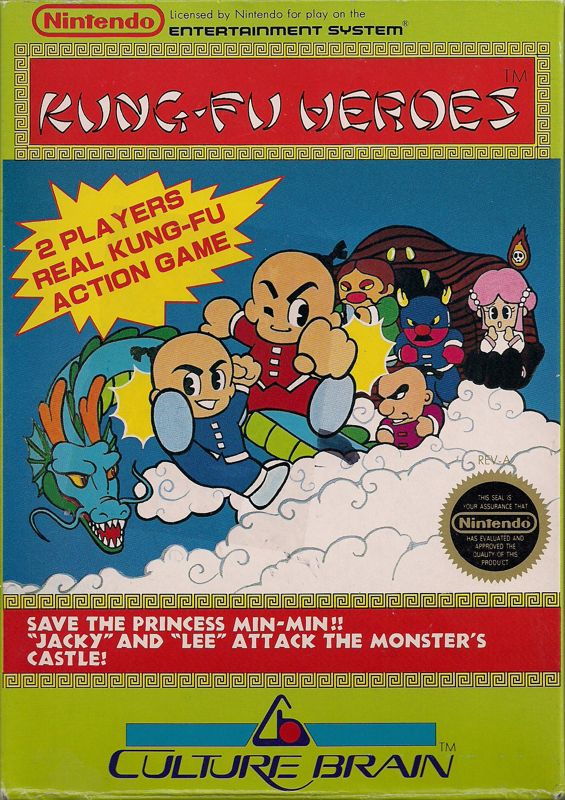 Front Cover for Chinese Hero (NES)