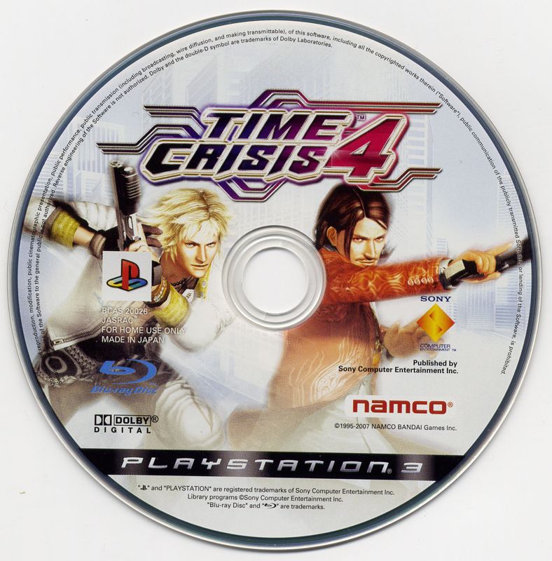 Media for Time Crisis 4 (PlayStation 3)
