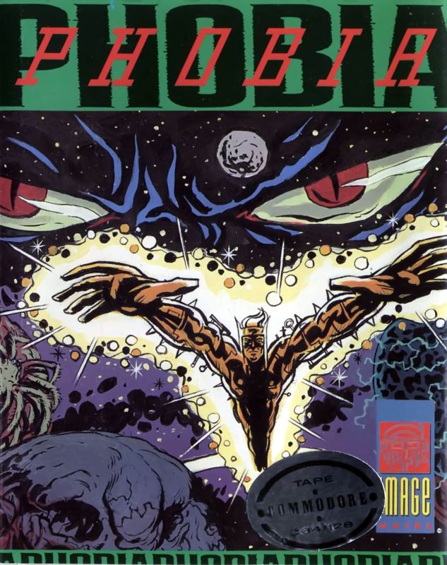 Front Cover for Phobia (Commodore 64)