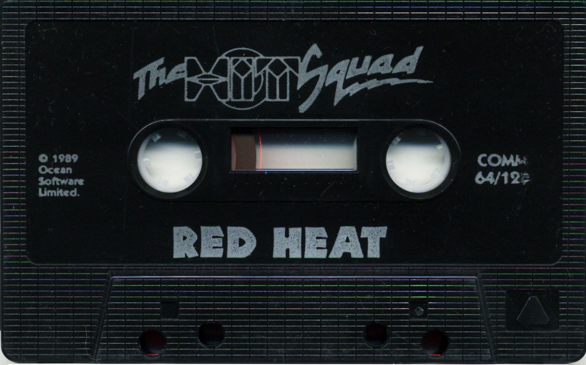 Media for Red Heat (Commodore 64) (Budget re-release)