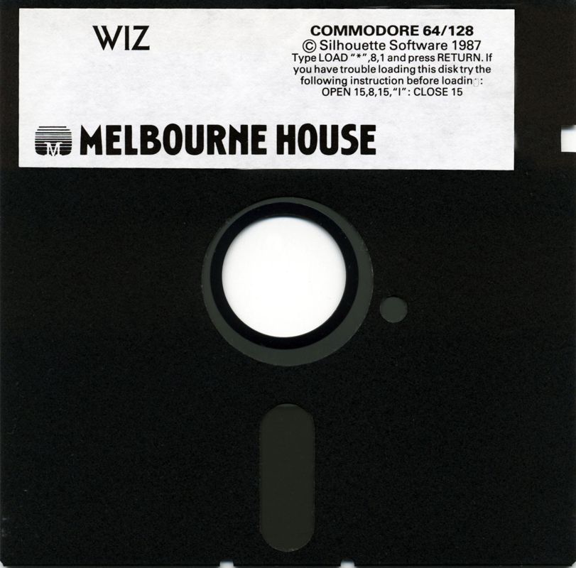 Media for Wiz (Commodore 64) (Disk version folder)