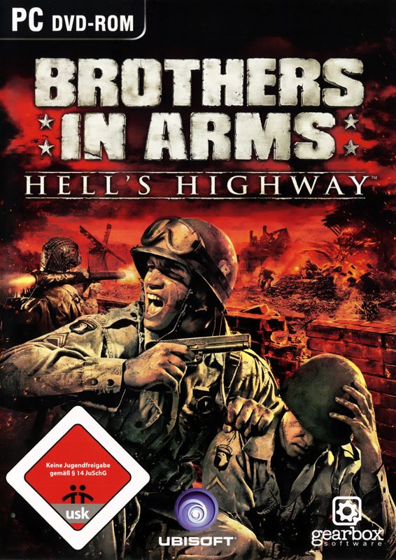 Brothers in Arms: Hell's Highway cover or packaging material - MobyGames