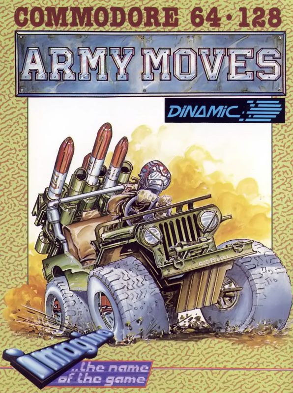 Front Cover for Army Moves (Commodore 64)