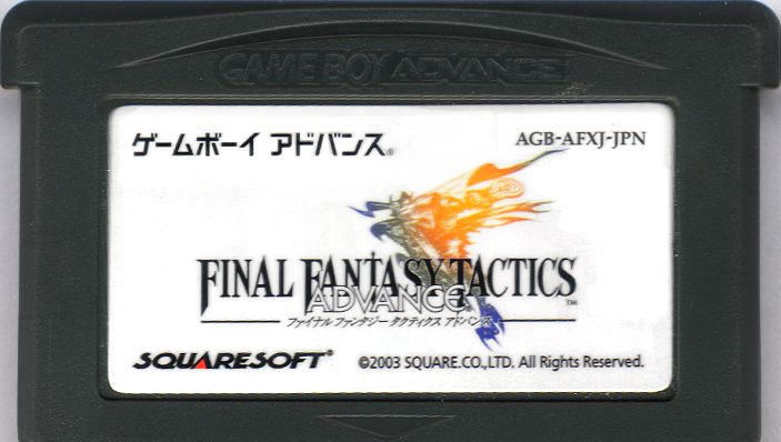 Media for Final Fantasy Tactics Advance (Game Boy Advance)
