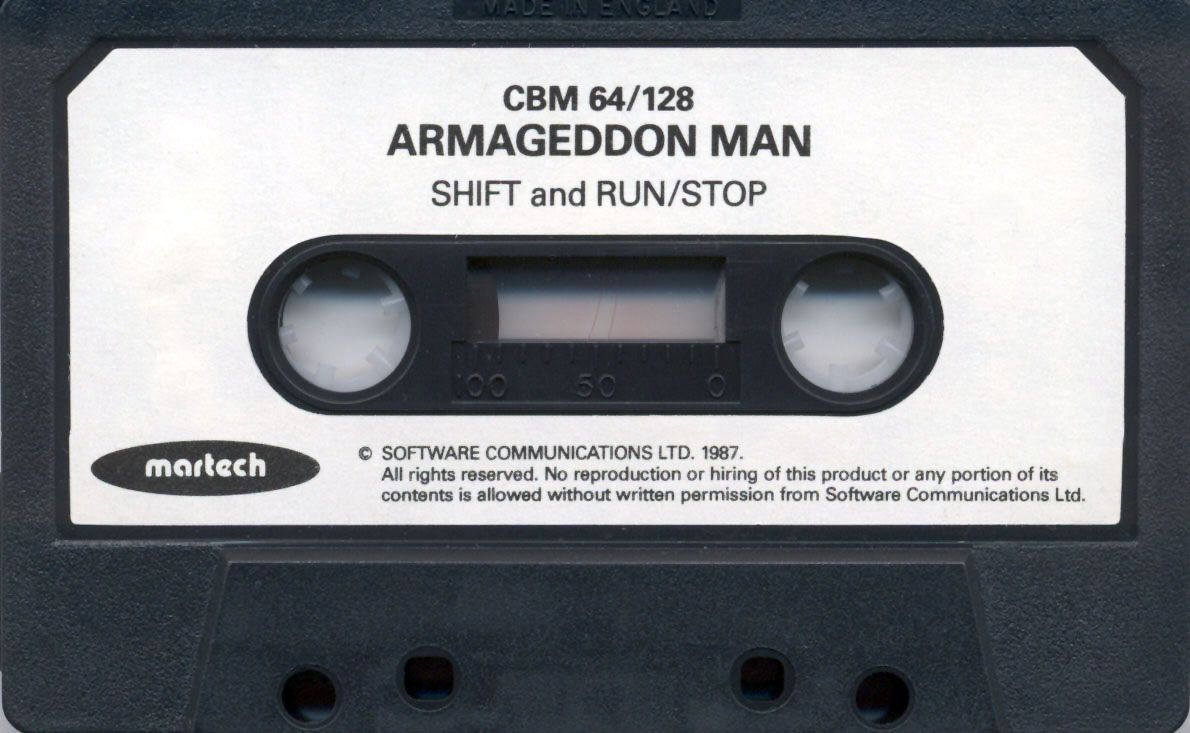 Media for Global Commander (Commodore 64)