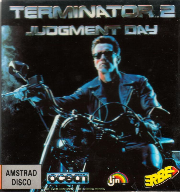 Front Cover for Terminator 2: Judgment Day (Amstrad CPC)