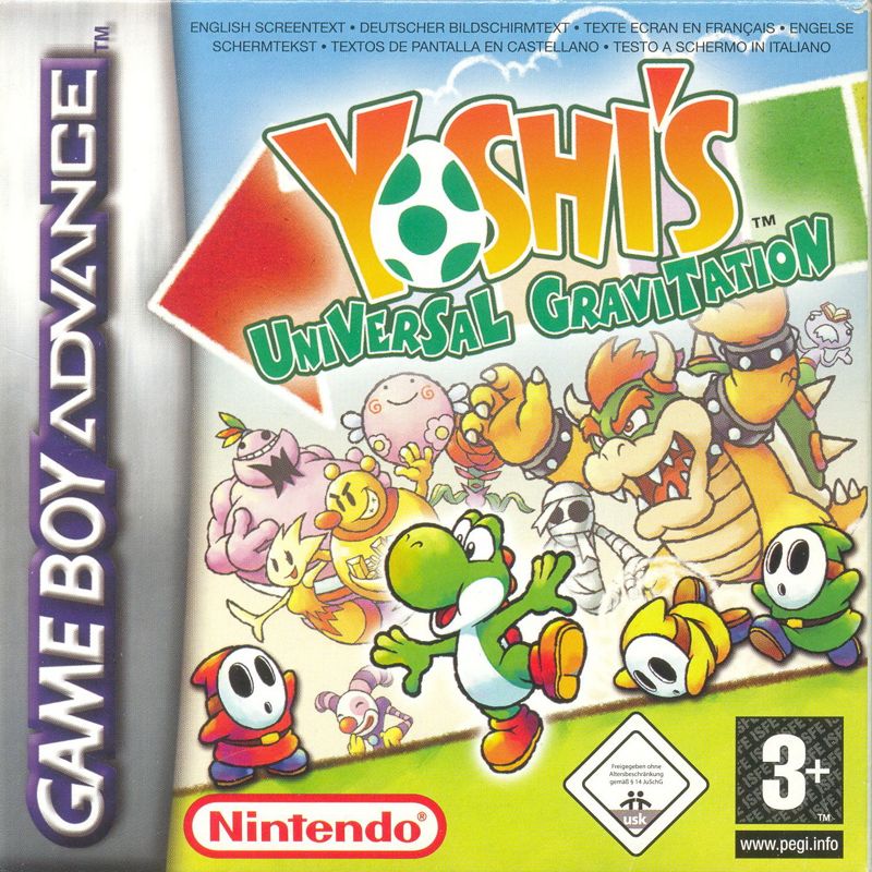 Front Cover for Yoshi Topsy-Turvy (Game Boy Advance)