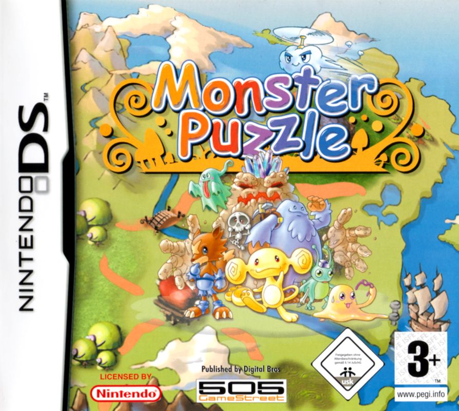 Front Cover for Monster Puzzle (Nintendo DS)