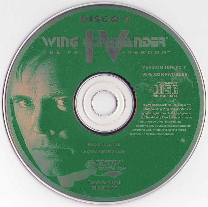 Media for Wing Commander IV: The Price of Freedom (DOS): Disc 5