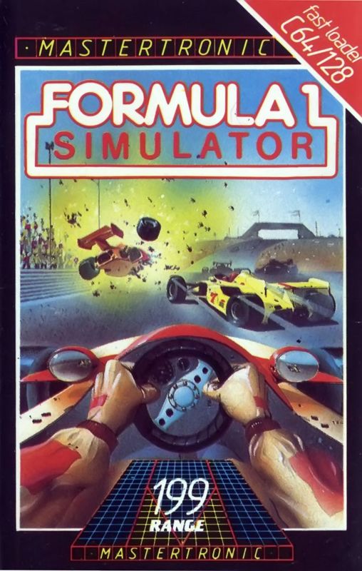 Front Cover for Formula 1 Simulator (Commodore 64)