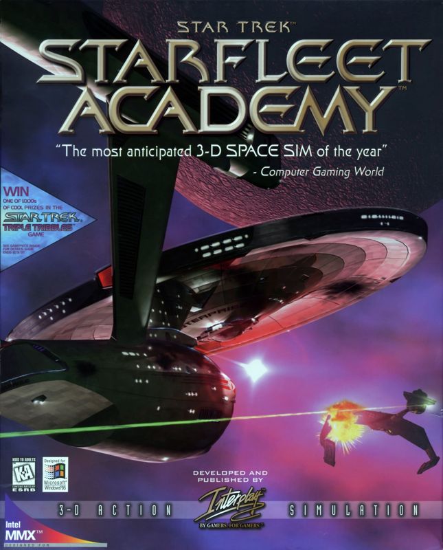 Front Cover for Star Trek: Starfleet Academy (Windows)