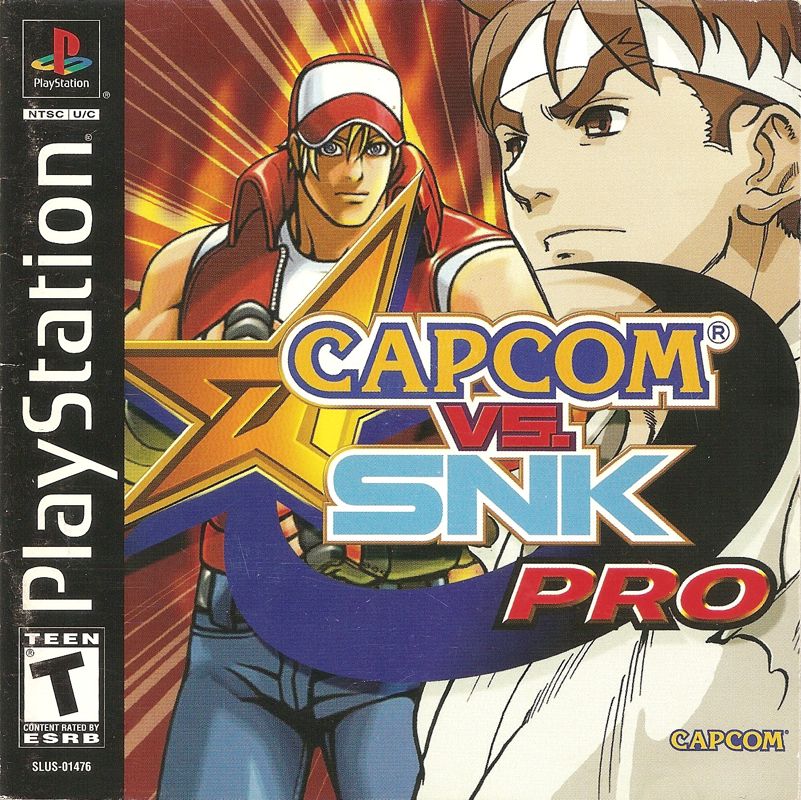 Front Cover for Capcom vs. SNK Pro (PlayStation)