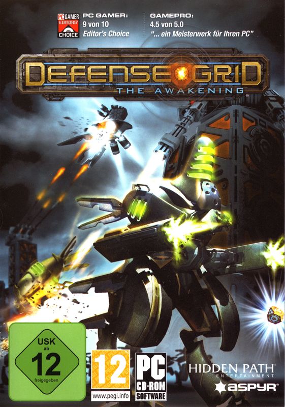Front Cover for Defense Grid: The Awakening (Windows)