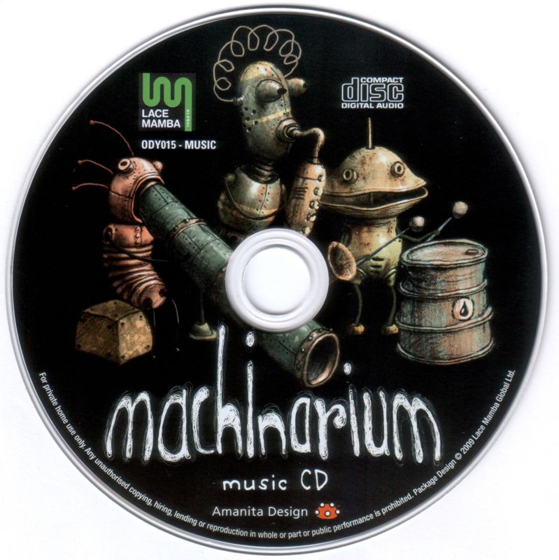 Soundtrack for Machinarium (Collector's Edition) (Macintosh and Windows)