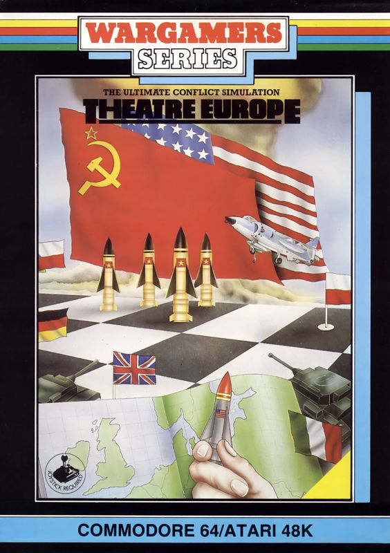 Front Cover for Theatre Europe (Atari 8-bit and Commodore 64)