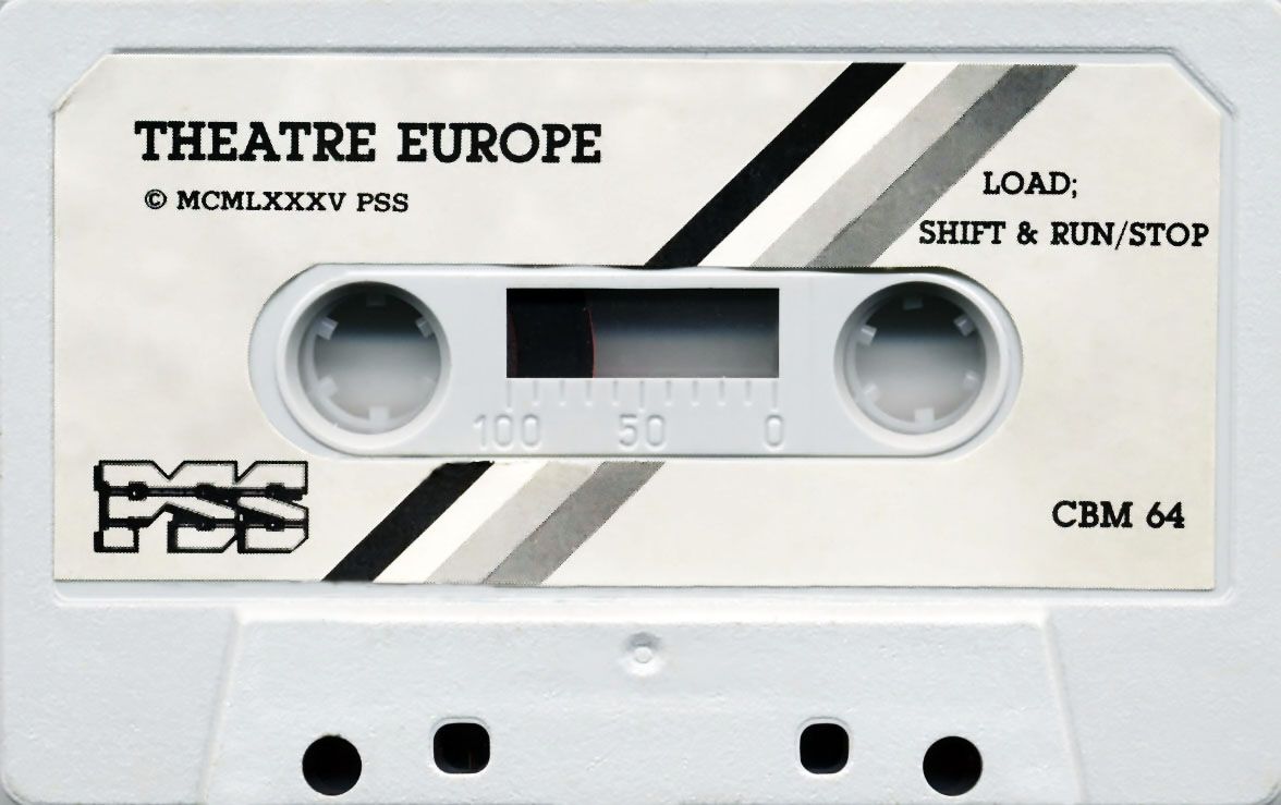 Media for Theatre Europe (Atari 8-bit and Commodore 64)