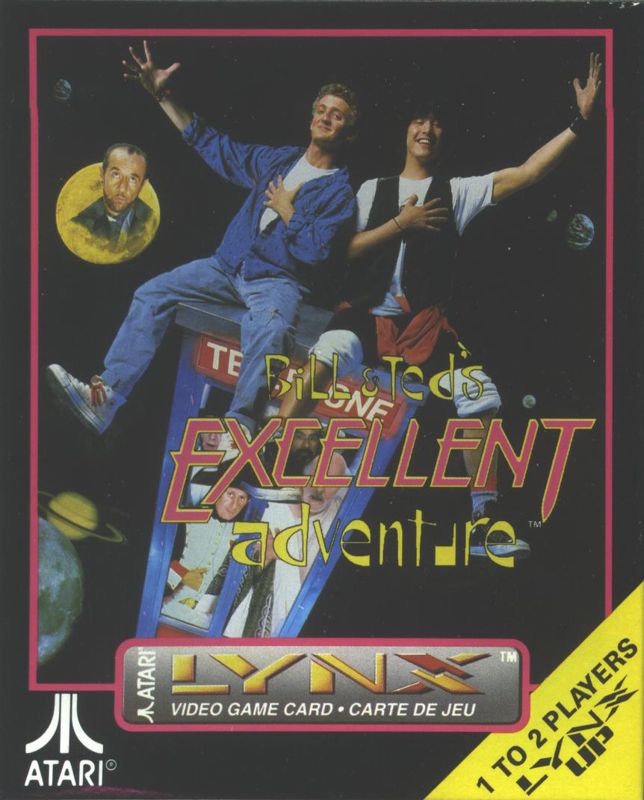 Front Cover for Bill & Ted's Excellent Adventure (Lynx)