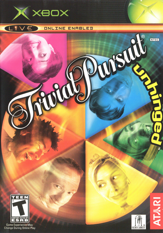 Front Cover for Trivial Pursuit: Unhinged (Xbox)