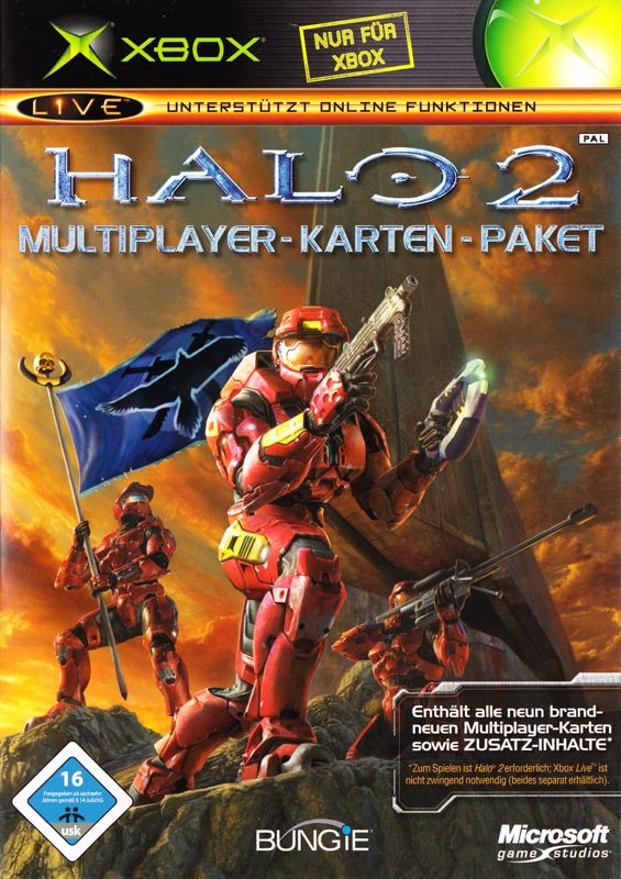 Front Cover for Halo 2: Multiplayer Map Pack (Xbox)