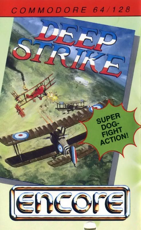 Front Cover for Deep Strike (Commodore 64)