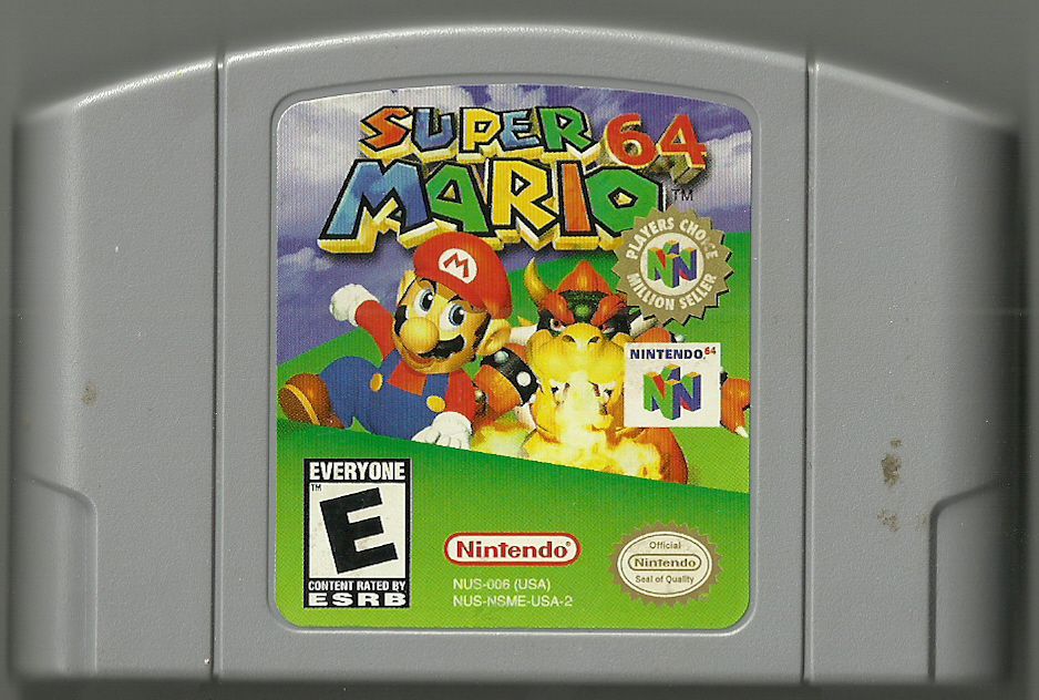Media for Super Mario 64 (Nintendo 64) (Players Choice Million Seller release)