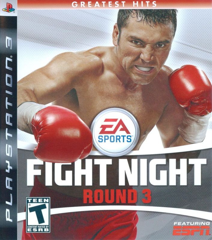 Front Cover for Fight Night Round 3 (PlayStation 3) (Greatest Hits release)