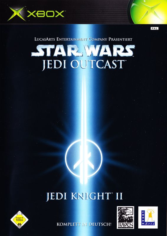 Front Cover for Star Wars: Jedi Knight II - Jedi Outcast (Xbox)