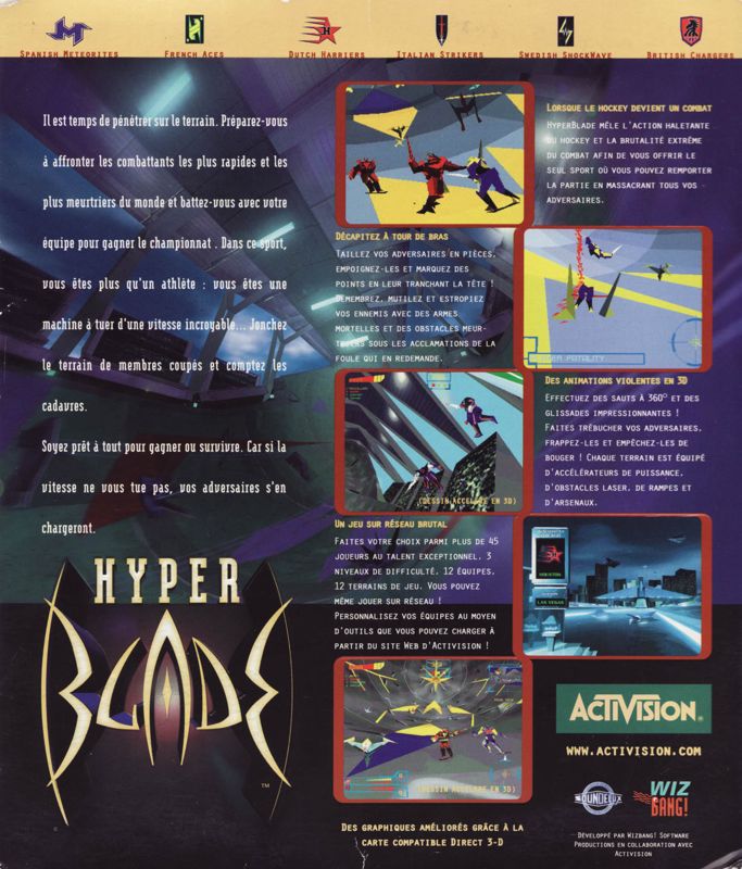 Back Cover for HyperBlade (Windows)