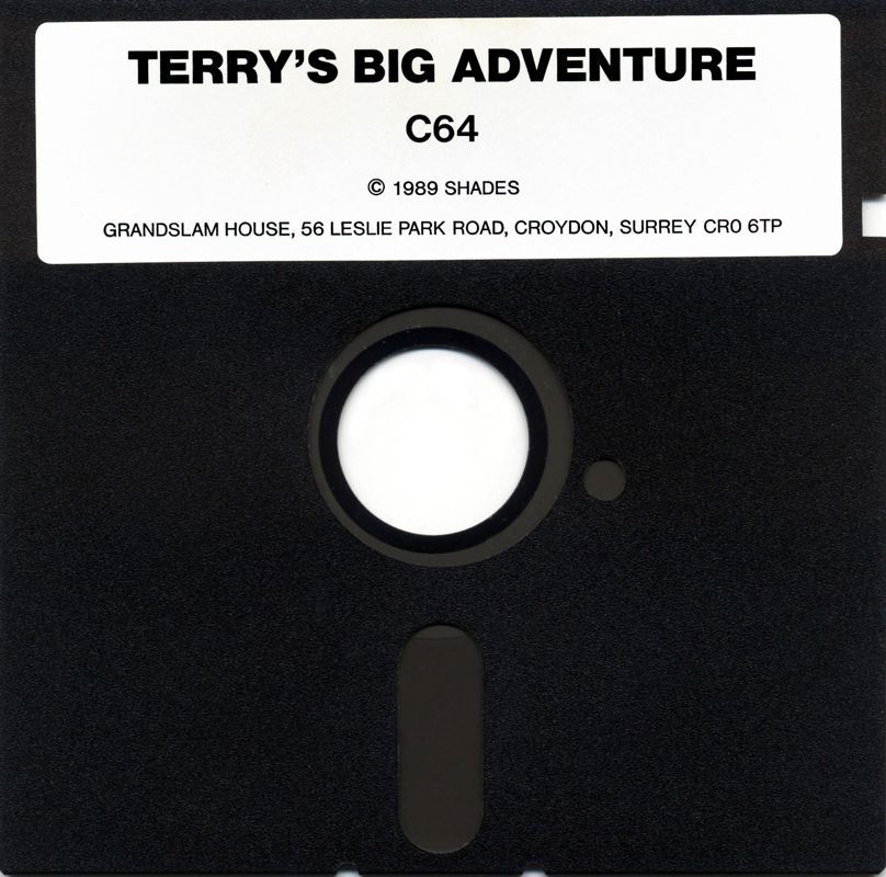 Media for Terry's Big Adventure (Commodore 64)