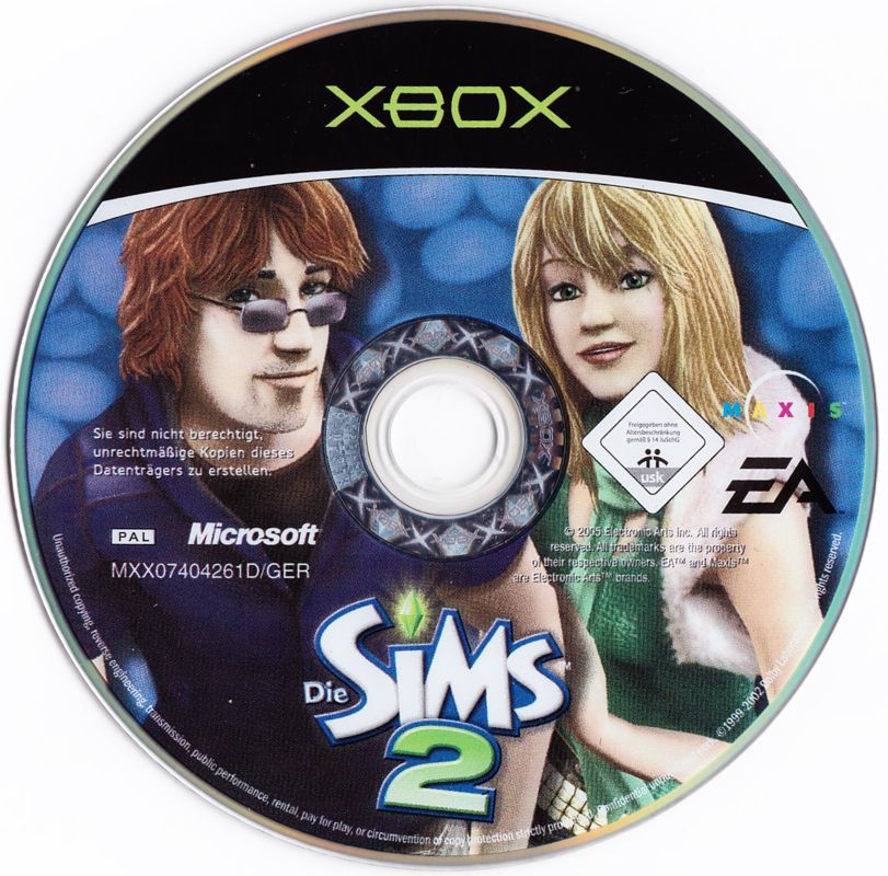 Media for The Sims 2 (Xbox)