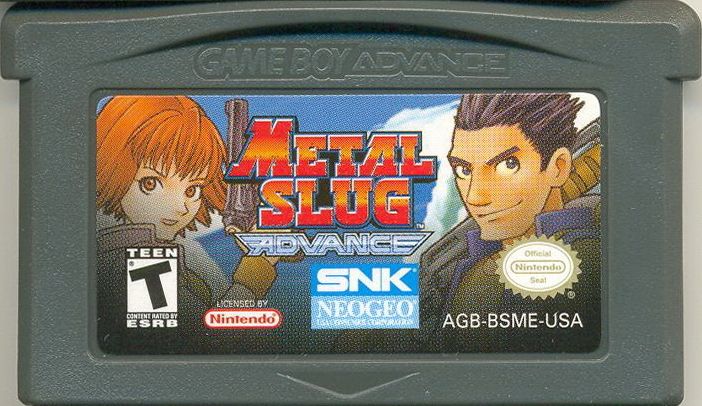 Metal Slug Advance cover or packaging material - MobyGames