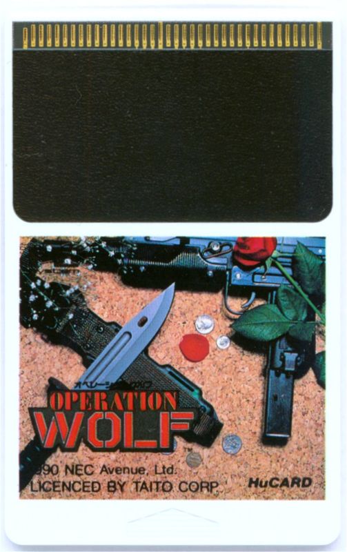 Media for Operation Wolf (TurboGrafx-16)