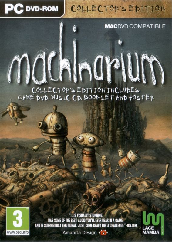 Machinarium (Collector's Edition) cover or packaging material